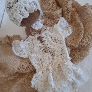 Body Ana Clara com touca Boho